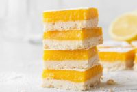 Bright and Zesty Dairy Free Lemon Bars