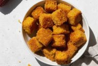 Crispy Cornbread Croutons