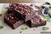 Fudgy After Eight Brownies