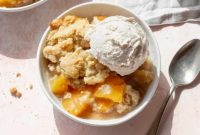 Homemade Peach Cobbler