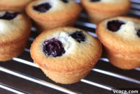 Lemon Blueberry Financiers