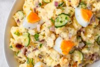 Creamy Potato Salad with Hard-Boiled Eggs