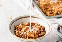 Homemade Apple Pie Granola Made Easy