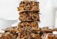 Gluten Free Peanut Butter Oatmeal Breakfast Bars
