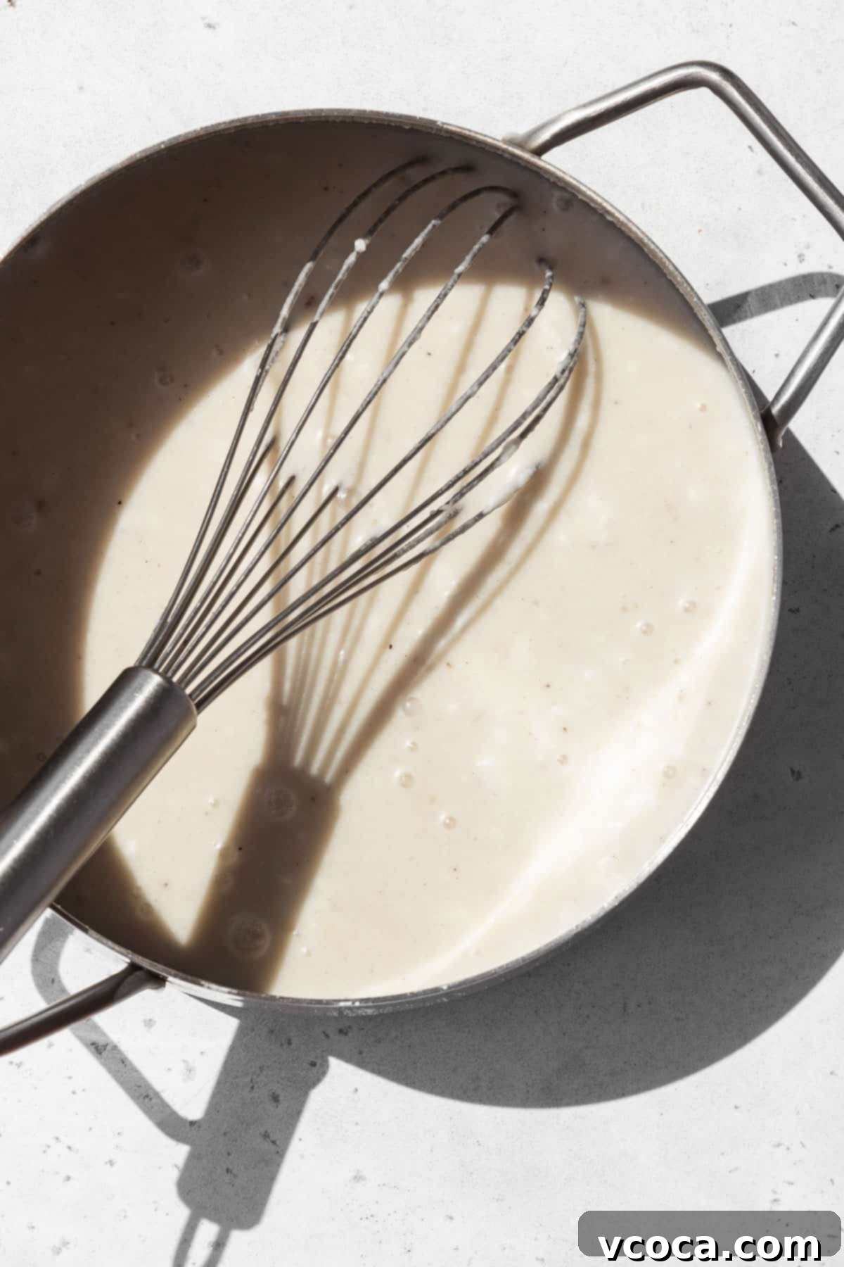Divine Vegan Coconut Cream Pie Gluten Free 10 Vegan coconut pudding base before adding the coconut.