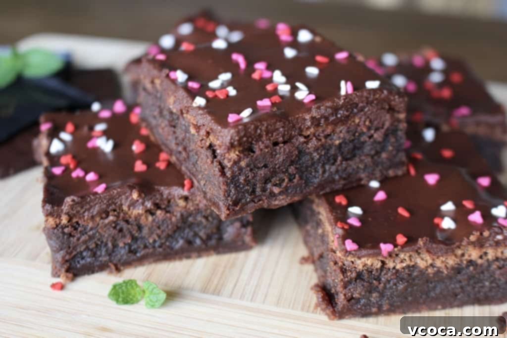 Fudgy After Eight Brownies 10 Extremely fudgy After Eight Brownies