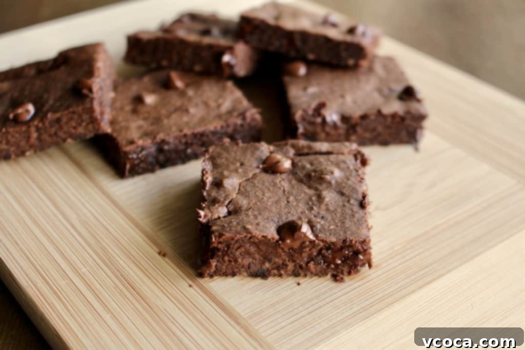 Minty Bean Dream Brownies 3 Peppermint Black Bean Brownies