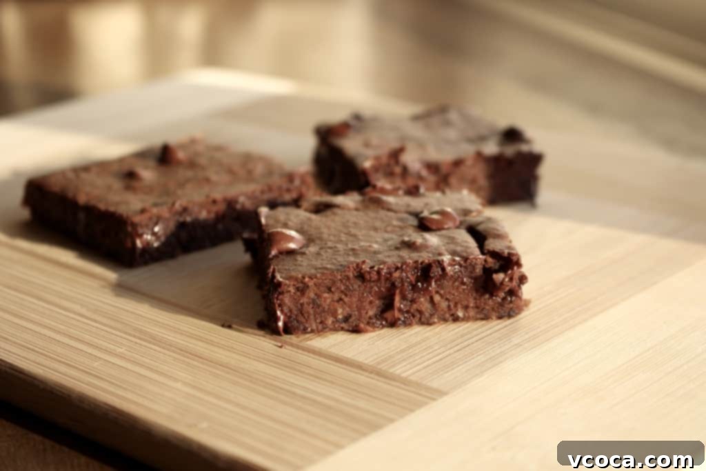 Minty Bean Dream Brownies 4 Peppermint Black Bean Brownies