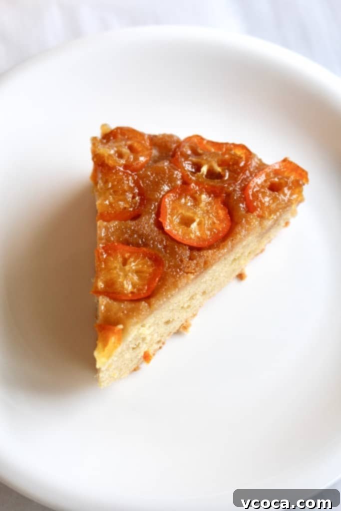kumquat upside down cake