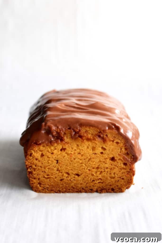 Brigadeiro Carrot Cake 2 Carrot cake with brigadeiro frosting! Inspired by the Brazilian bolo de cenoura, my carrot loaf uses puréed carrots and covered it in a chocolate frosting! Switch out your traditional carrot cake this Easter!