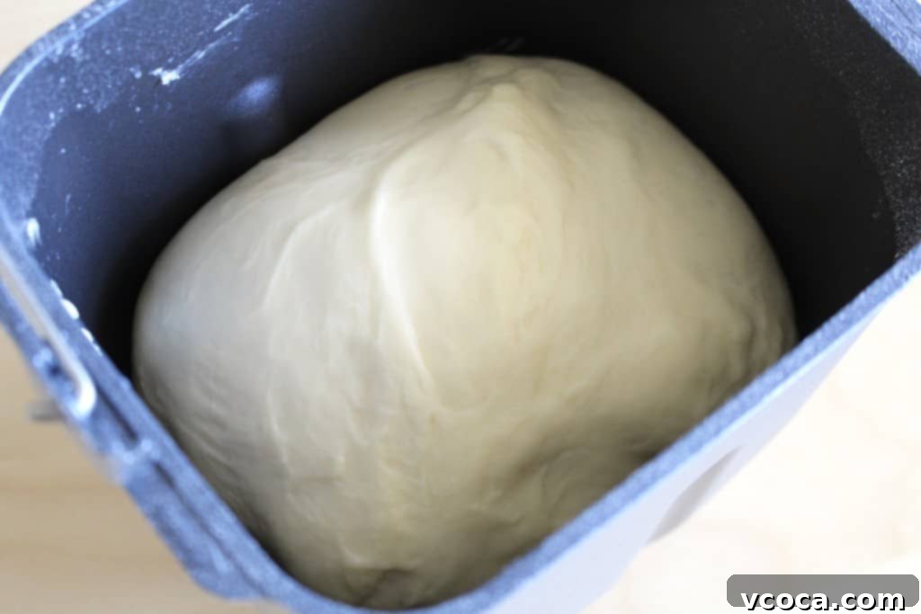 Decadent Strawberry Chocolate Rolls 2 Freshly rolled dough for strawberry chocolate rolls, ready for the filling
