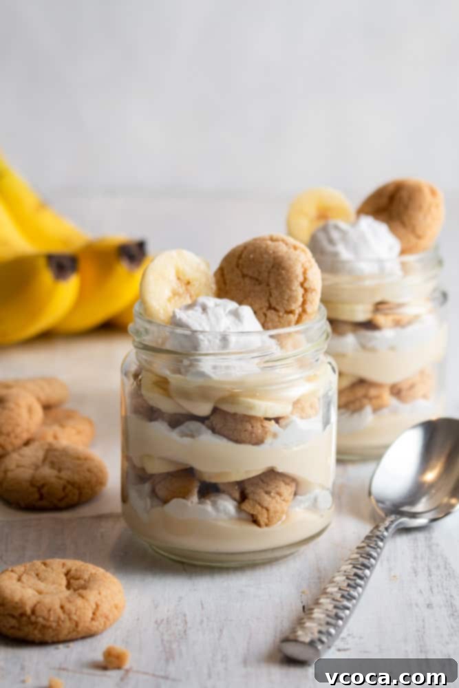 Creamy Vegan Banana Pudding 2 This vegan banana pudding is unbelievably quick and easy! Using vegan coconut custard, this no bake banana pudding recipe is the best!