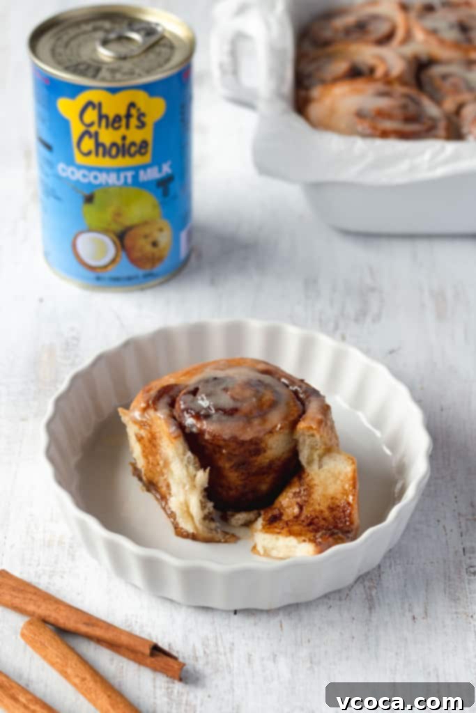 Pillowy Vegan Cinnamon Rolls with Dreamy Cashew Cream Frosting 9 Delicious vegan cinnamon rolls with generous cashew cream cheese icing
